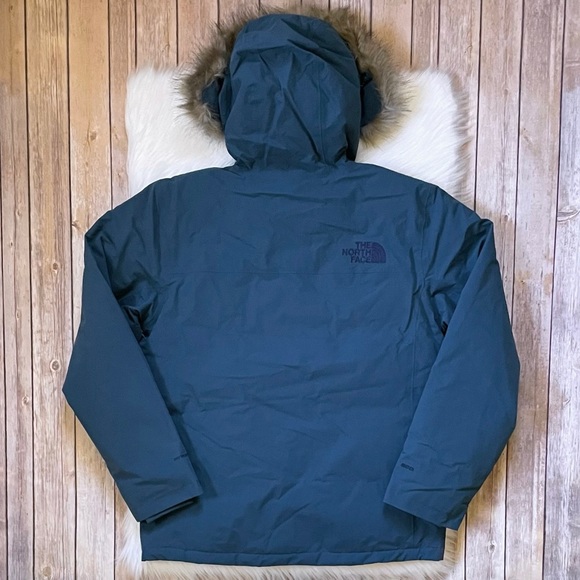 The North Face Men’s Arctic Parka In Monterey Blue - Picture 6 of 9